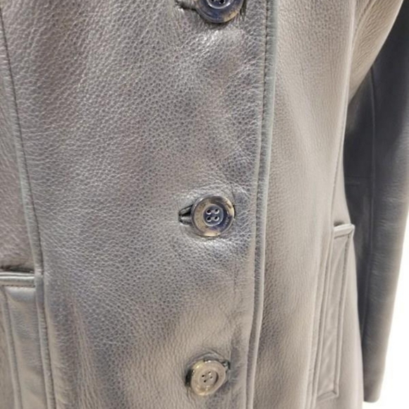 Wilson's Black Leather jacket - Picture 4 of 5